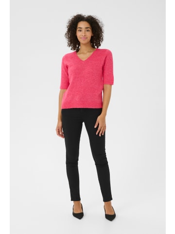 Kaffe Strickpullover KAiris Regular fit in Raspberry