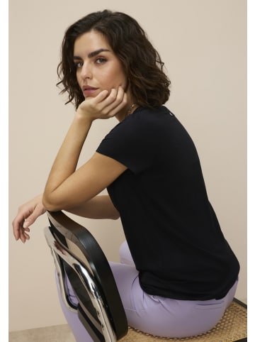 Tamaris T-Shirt in schwarz