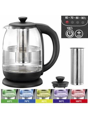 Melissa Wasserkocher mit Temperatur-Regelung und Tee-Filter Melissa 16130305