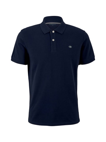 Tom Tailor Poloshirt 'Basic' in dunkelblau