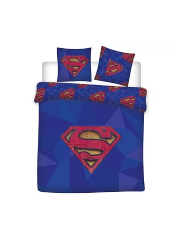 Superman Blue doppel, Doppelbett Bettbezug 240×220cm, 65x65
