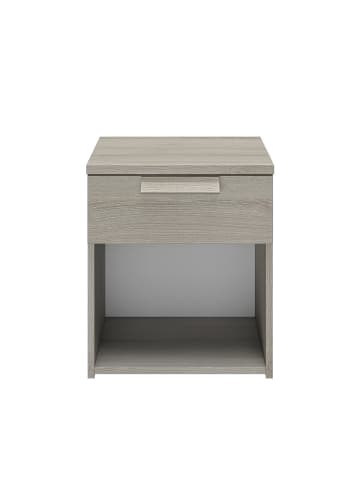 CALICOSY Nachttisch CYRUS in Hellgrau - (W)43  x (H)50  x (L)cm