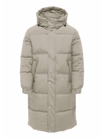 Only&Sons Daunenmantel für Damen in grau