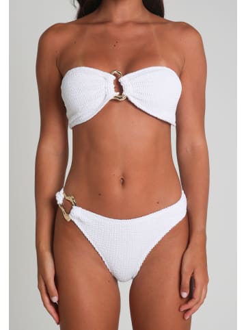 Moda Minx Bikinihose SCRUNCH in White