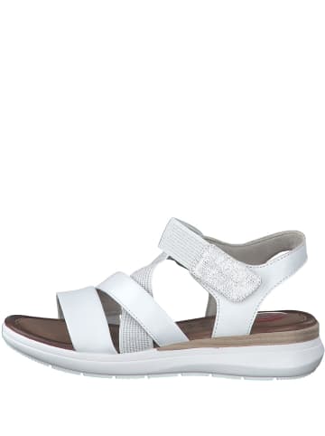 Jana Komfort Sandalen in Weiß