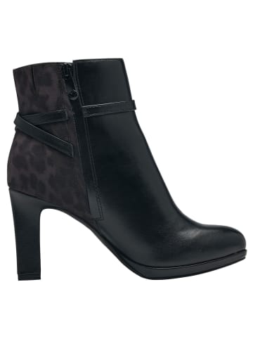 Marco Tozzi Stiefelette in BLACK/LEO