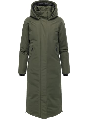 Navahoo Wintermantel Schneewächter 14 in Dark Olive