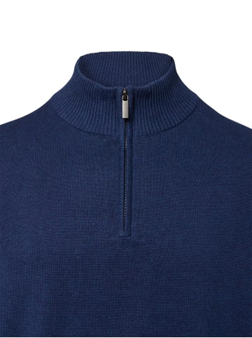 Nils Sundström Pullover in indigo - 0001