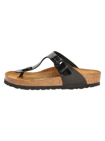 Birkenstock Tieffußbett Pantolette GIZEH in schwarz