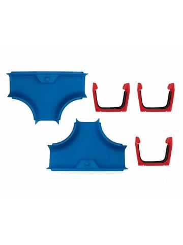 Aquaplay 2 T-Kanalstück mit Kupplung in Blau ab 3 Jahre