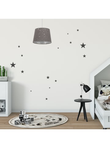 relaxdays Kinderzimmerlampe "Sterne" in Rosa - Ø 27 cm