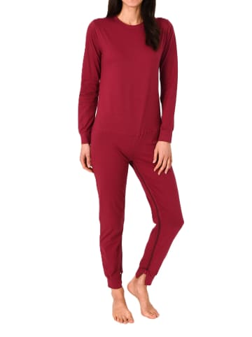 NORMANN Pflegeoverall langarm Reißverschluss Bein - 88648 in beere