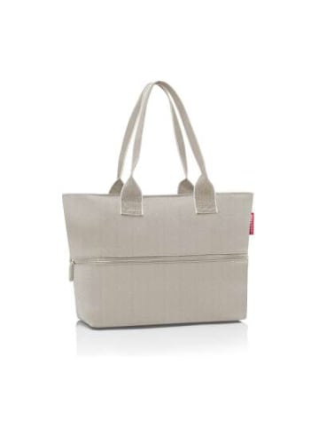 Reisenthel Shopper E1 herringbone sand in beige