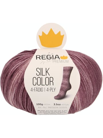 Regia Handstrickgarne Premium Silk Color, 100g in Feige