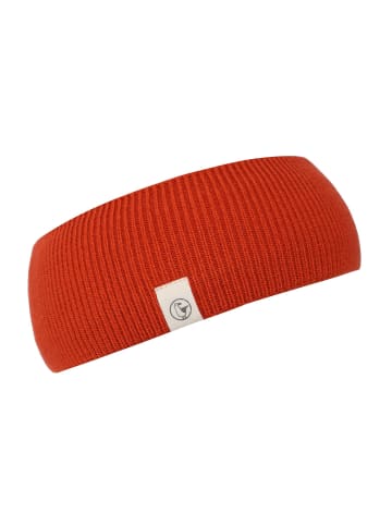 SCHIETWETTER Stirnband Möwe Feinstrick in orange