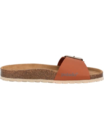 Palado Pantoletten Malta EGS Matt Premium Leather in Terrakotta