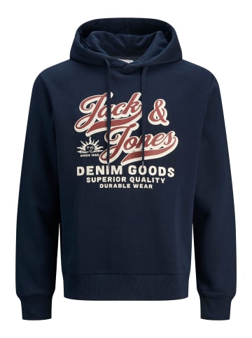 Jack & Jones Kapuzenpullover in Sky Captain