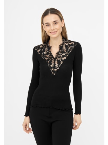 TOOCHE Shirt & Top "Velvet Temptation" in Schwarz