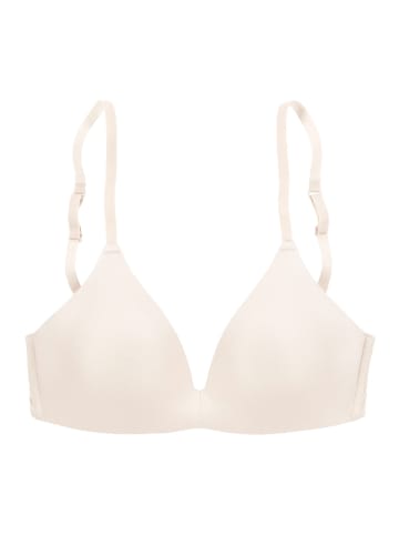 LASCANA Push-up-BH ohne Bügel in Cream