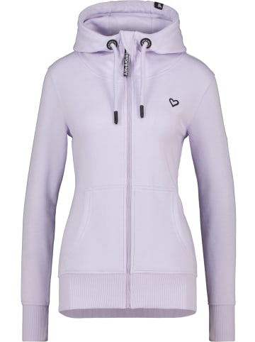 alife and kickin Kapuzensweatjacke YasminAK A in gentle lavender melange