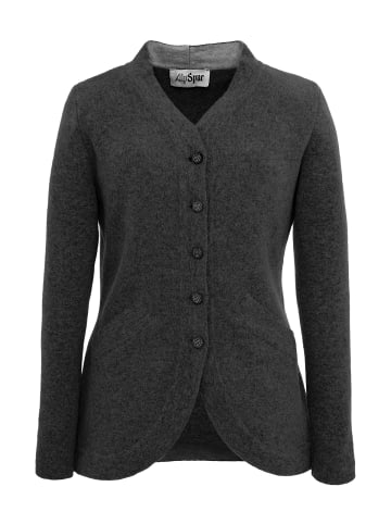 AlpSpur Strickjacke LISA11 in dunkelgrau