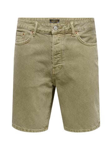 Only&Sons Shorts 'Edge SAND 7981 TAI' in braun