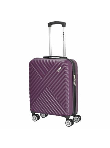 Paradise by CHECK.IN Kingston - 4-Rollen-Kabinentrolley 55 cm (lila) in lila