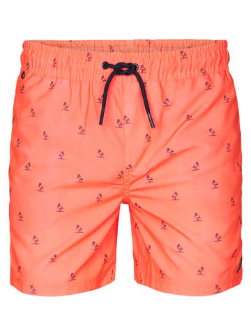 Petrol Industries Badehose mit Allover-Muster Wavecrestview in Rosa
