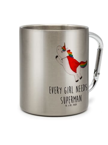 Mr. & Mrs. Panda thermotasse Einhorn Super mit Spruch in Silber