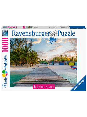 Ravensburger Ravensburger Puzzle Beautiful Islands 16912 - Karibische Insel - 1000 Teile...