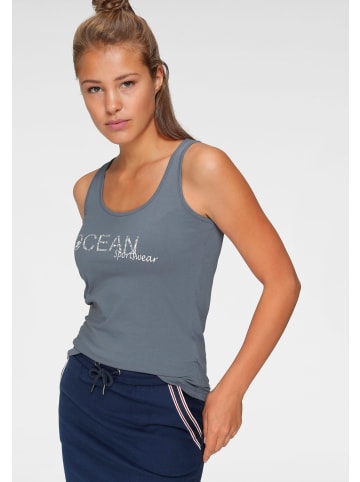 OCEAN SPORTSWEAR Tanktop in rauchblau, rosé