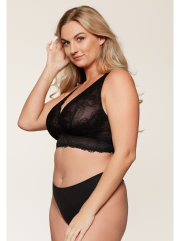 Linga Dore String String in Schwarz