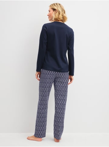 Calida Pyjama in peacoat blue