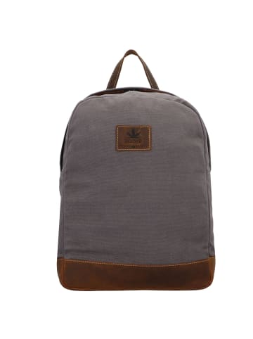 Greenburry Vintage Hemp Rucksack 35 cm in light grey