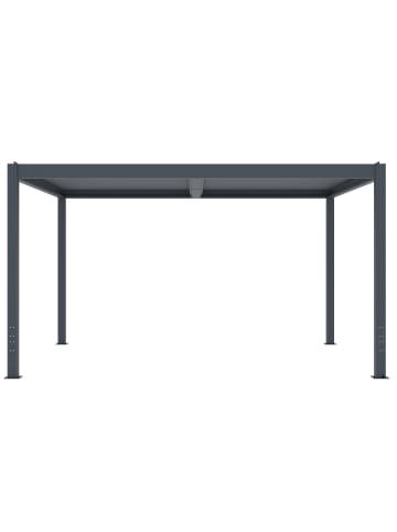 Fornorth Pergola Lounge in Dunkelgrau 4x3m