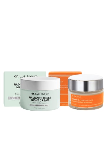 Dr. Eve_Ryouth Radiance Reset Nachtcreme & Hydrabright Tagescreme Set