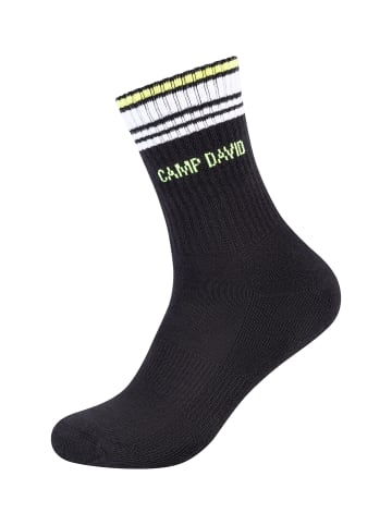 CAMP DAVID Tennissocken Short 4er Pack yellow