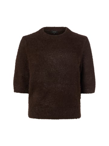 OPUS Strickpullover Puvet in schoko - 0001