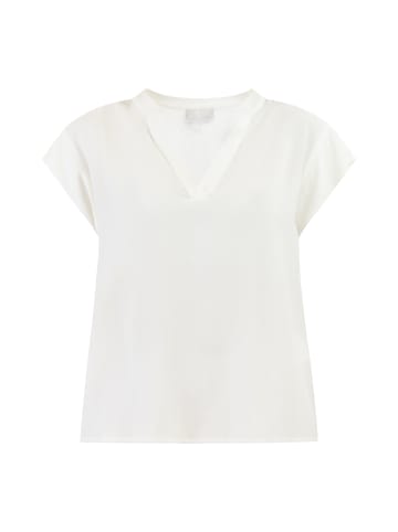 RISA Bluse in Wollweiss