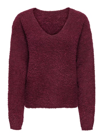 JDY Strickpullover in Tawny Port