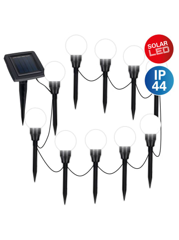 näve LED Solarleuchte "HELSINKI" in weiß - (L)650 cm x (B)5 cm x (H)16 cm