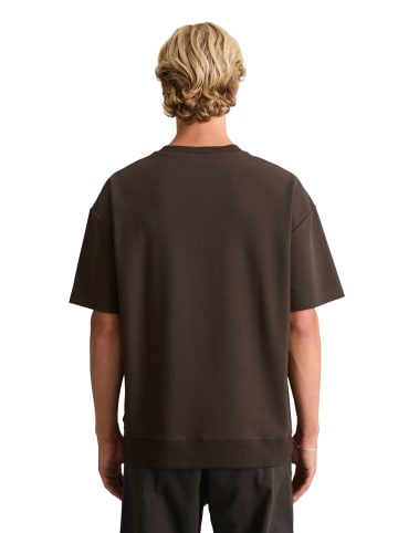 Marc O'Polo DENIM T-Shirt boxy in Chocolate Brown