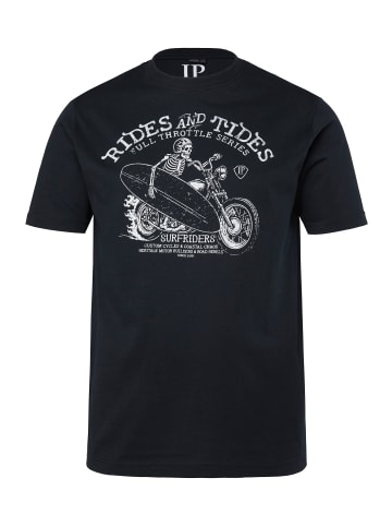JP1880 Kurzarm T-Shirt in schwarz