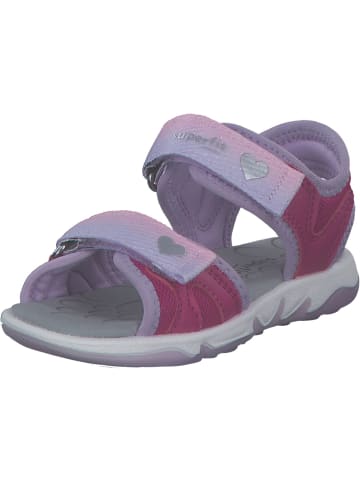 superfit Sandaletten in Pink/Lila