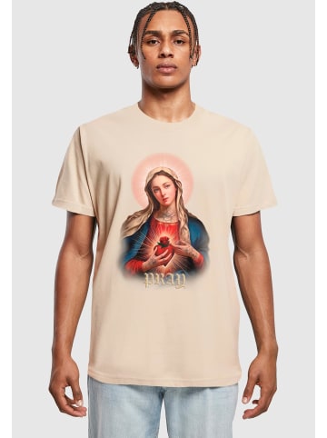 Mister Tee Mister Tee Herren Praying Mary Tee in sand