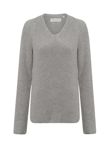 Marc O'Polo Strickpullover in hellgrau - 0002