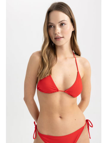 DeFacto Triangel-Bikini-Top REGULAR FIT in Rot