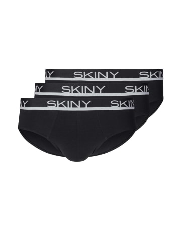 Skiny Slip 3er Pack in Schwarz