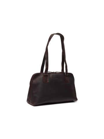 The Chesterfield Brand C48.1221 Santorini Schultertasche Wax Pull Up Leder in brown