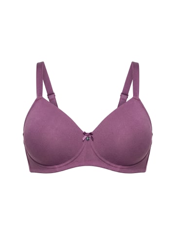 Ulla Popken BH in graumagenta